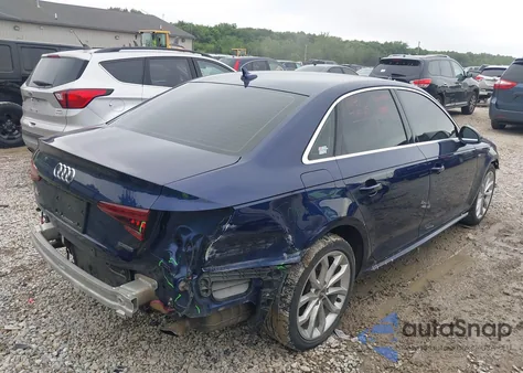 2019 Audi A4 45 Premium from USA, damaged, VIN WAUFNAF42KA028419